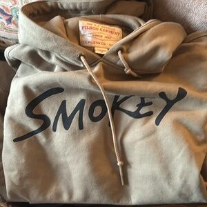 Men's Tan Filson Smokey Bear Hoodie